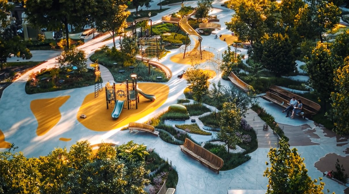 Parque infantil en Hacienda Gurabo